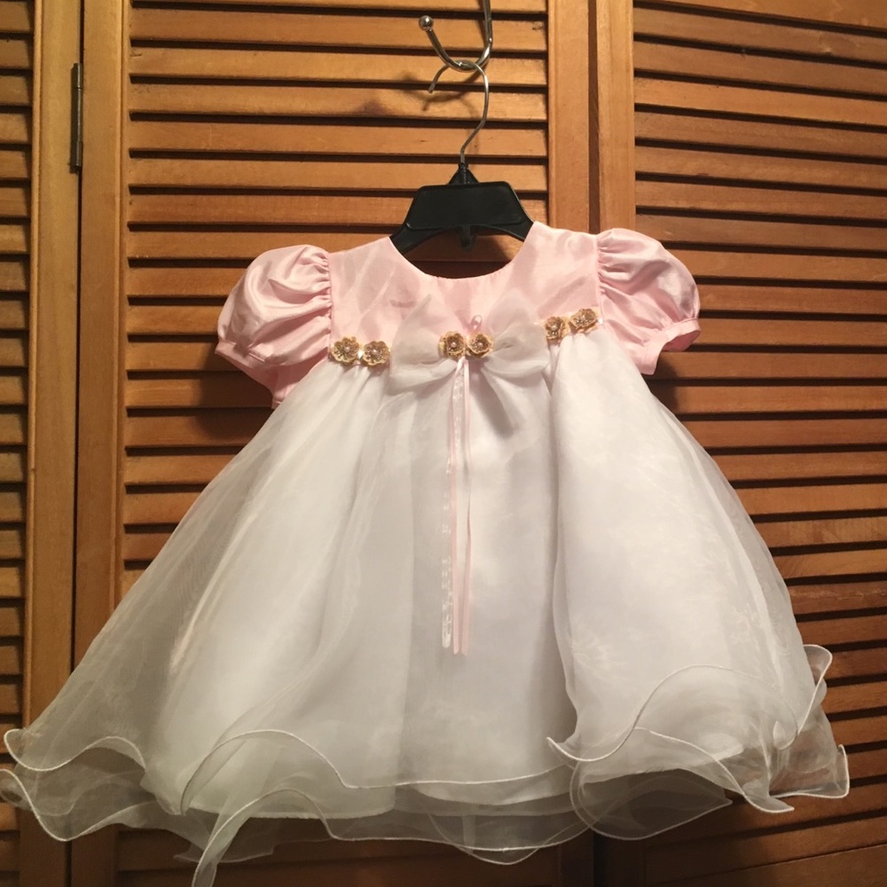 Rare, Too Pink and White Dress